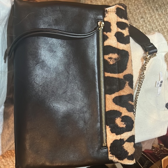 Lab in calf hair leopard shoulder bag. Worn a hand full of times. - Picture 4 of 4